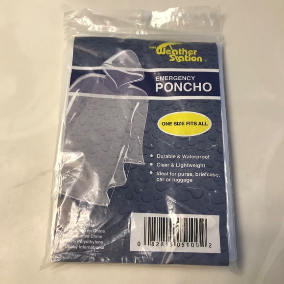 The Weather Station Jackets & Coats The Weather Station Emergency Poncho One Size Fits All